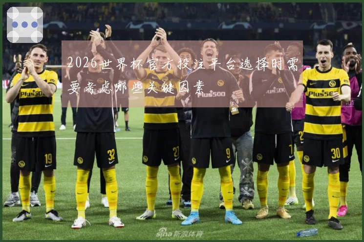 2026世界杯官方投注平台选择时需要考虑哪些关键因素