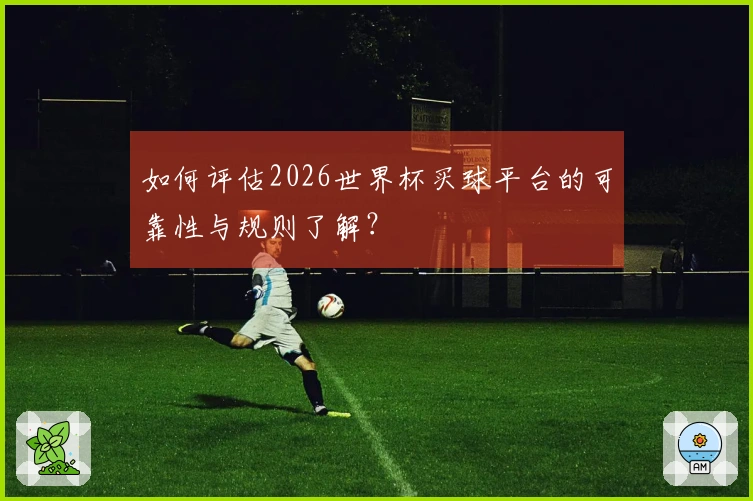 如何评估2026世界杯买球平台的可靠性与规则了解？
