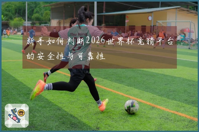 新手如何判断2026世界杯竞猜平台的安全性与可靠性