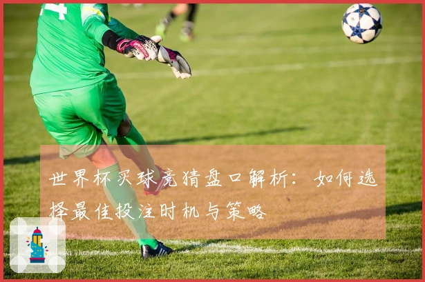 世界杯买球竞猜盘口解析：如何选择最佳投注时机与策略